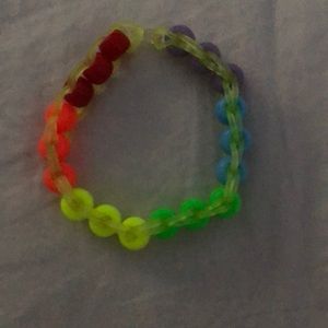 Pride bracelet handmade with love! 🏳️‍🌈